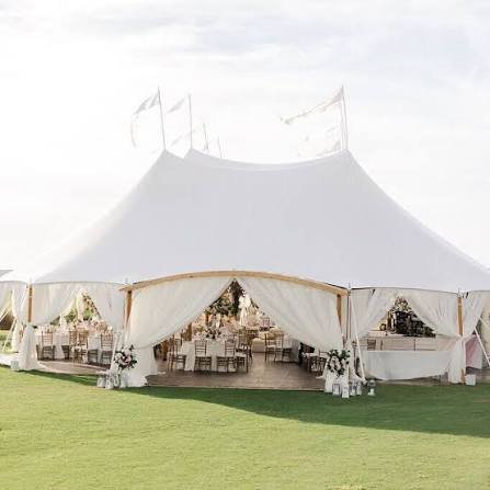 Tent & Infrastructure by Golden Sparrow Events